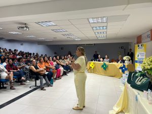 Leia mais sobre o artigo Abertura da Semana do Bebê trouxe palestras com temas pertinentes à primeira infância