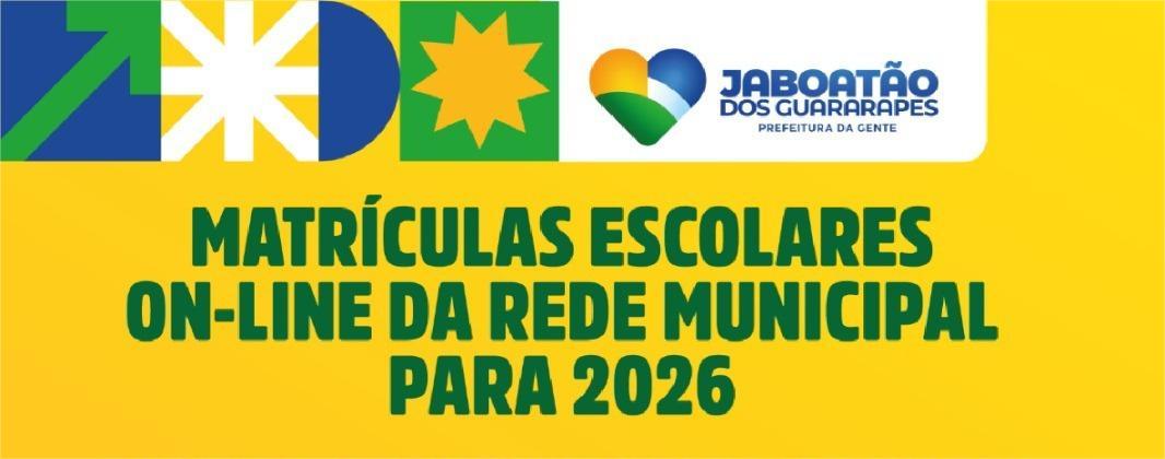 Leia mais sobre o artigo Prefeitura do Jaboatão inicia reserva de matrícula para estudantes novatos do ano letivo 2026